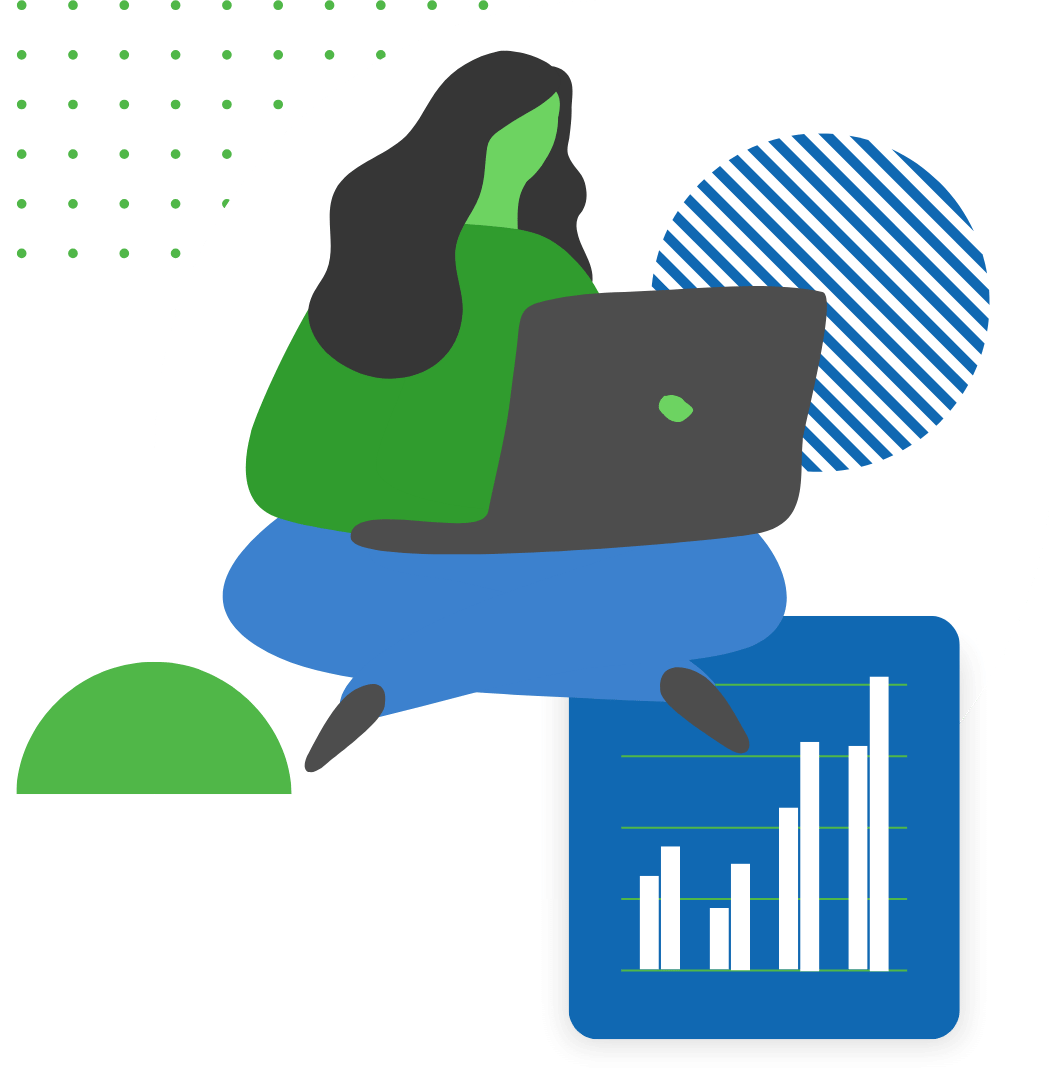 Internet banking illustration